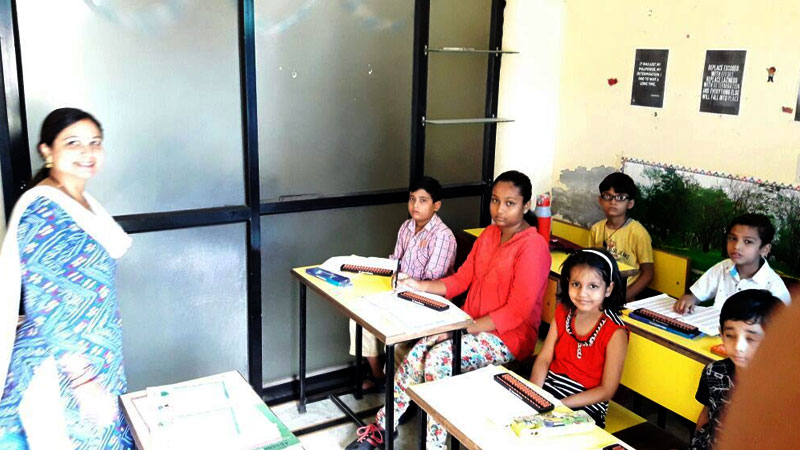Aligarh abacus class room 