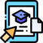 assessments and certification programs of the course icon